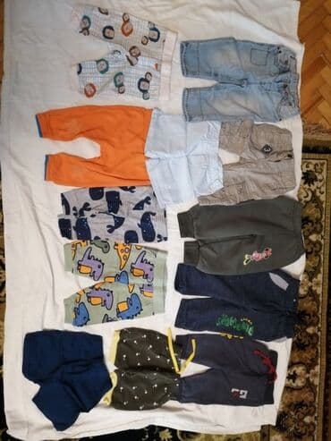 детские комплекты пижам: Комплект, Для мальчиков, 0 - 3 мес. — 4