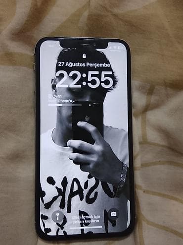 14 pro max dubay: IPhone X, 64 GB, Ağ — 1