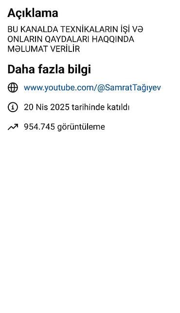 atv maşını: Məhsul/Xidmət: “SONSUZ YOL” YouTube kanalı – ağır texnika və kənd — 2