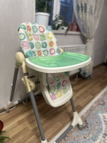 Yemək masaları, oturacaqları: Uşaq yemək stulu - Rahat və təhlükəsiz yemək vaxtı üçün yüksək uşaq — 2