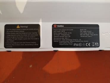 skuter almaq: Yadea KS5 elektrik skuteri - Model: KS5 - Mühərrik gücü: 350 W - — 3