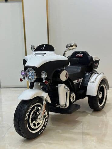 maşınlar uşaq üçün: Yeni model uşaq elektrik motosikleti. üç təkərli akkumulyatorlu uşaq — 9