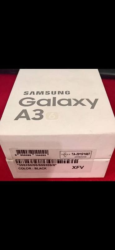 Samsung Galaxy A3 2016, 128 ГБ, цвет - Черный, Гарантия at lalafo.az Samsung Galaxy A3 2016, 128 ГБ, цвет - Черный, Гарантия