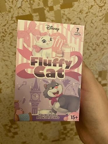 oyuncaq evler: Disney Fluffy Cat – kolleksiya fiqurları (figure) — 1