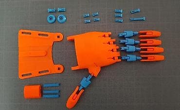 Ortozlar: 3D çaplı mexaniki protez əl – modul konstruksiya - 3D çap — 5