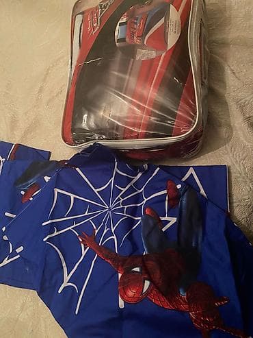 Dəsmallar: Mc queen buxovi yorgan spiderman yatag desti ikisi birlikde yenidiler — 1