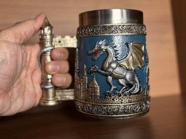 pivə bakal: Кружки, Металл, 1 шт., 200 мл — 9