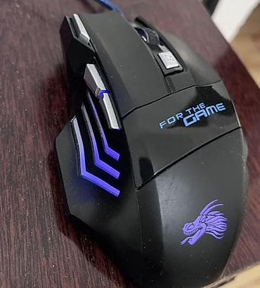 Oyunçu mouse – “FOR THE GAME” dizaynlı, naqilli model Xüsusiyyətlər