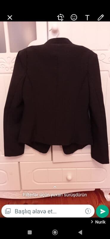 kisi pencekleri: Qara reng L razmer klassik pencek geynilmeyib tezedir 10 azn — 3