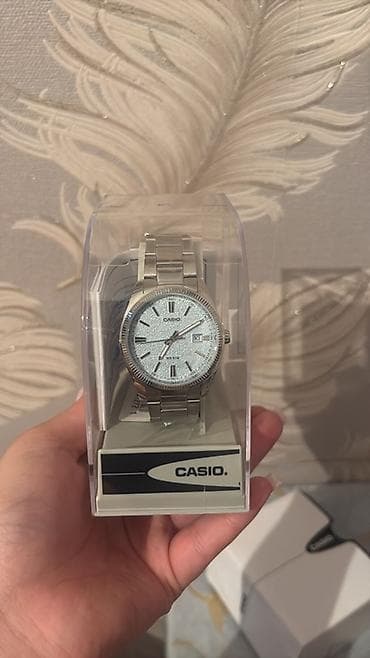 sensor saatlar: Casio kişi qol saatı – klassik metal dizayn - Markası: Casio - — 4