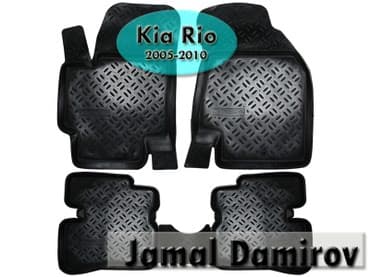 рейлинги на авто: Kia Rio 2005-2010 üçün poliuretan ayaqaltılar. Полиуретановые — 1