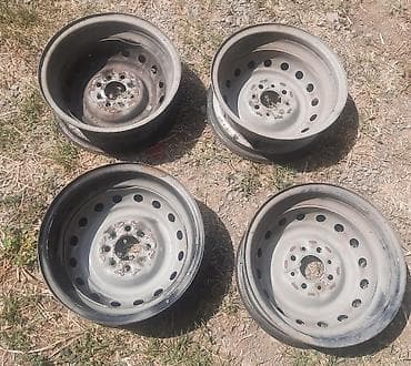диски bmw 1: Problemsiz r13 4 ədəd metal disk təkər rimi dəsti - Material: polad — 2