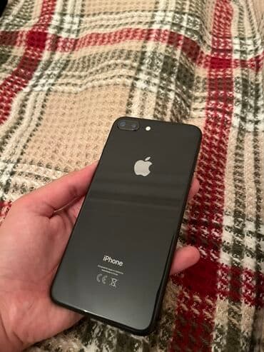 balaca apple: IPhone 8 Plus, 64 GB, Qara, Barmaq izi — 3