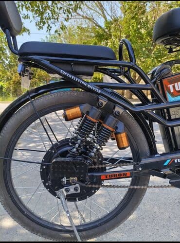 купить велосипед урал: TURON elektrik velosipedi - Güclü arxa hub elektrik mühərriki - İki — 2