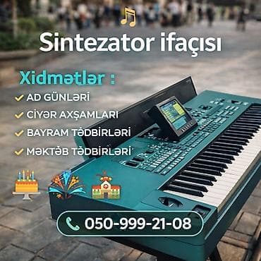 Sağlamlıq və gözəllik: Sintezator ifaçısı – peşəkar canlı musiqi xidməti Tədbirlər üçün — 1