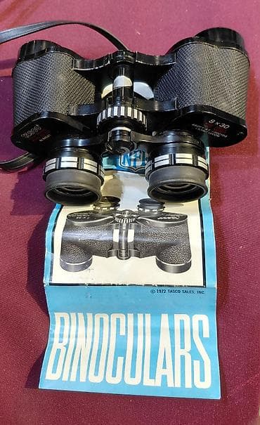 durbinler: Tasco 8x30 geniş bucaqlı durbin - Model: 232, No. 84241 - Böyütmə: 8x — 2