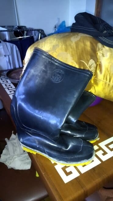 купить ботинки в баку: Rezin sapog tezedi 41 Rəzmer 18m — 1