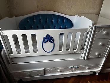 Beşiklər: Oğlan və qız üçün, Dördbucaq, Beşik, Dəstsiz, Matras ilə, Yellənmə mexanizmsiz — 5