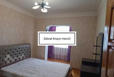 mingəçevir ev satışı: Zabrat 1 de 9/2 de 2 otaq 70 kv esyali menzil kiraye verilir marsurut — 4