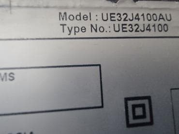 ТВ и видео: Samsung LED TV, 32" – Model: UE32J4100AU (Type No: UE32J4100) - — 3