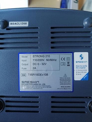 Peşəkar manikür/pedikür üçün original Strong marka elektrik frez — 2