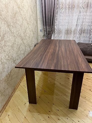 divarda televizor alti: Qonaq masası, İşlənmiş, Açılmayan, Dördbucaq masa — 1