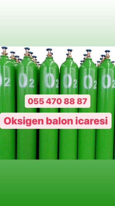кислородный концентратор баку: Evde müaLice alinan xesdeler üçün tibbi oksigen balon icaresi satişi — 1