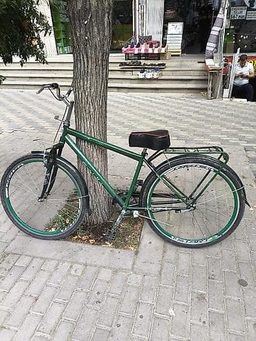 Şəhər velosipedi – klassik dizayn Məlumat: - Rəng: Tünd yaşıl