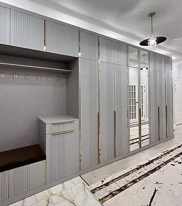 Məhsul: Dəhliz üçün modul qapalı dolab sistemi Təsvir: - Müasir