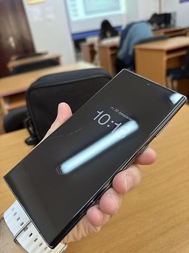 sentir: Samsung Galaxy S22 Ultra, 256 GB, rəng - Qara, Sensor, Barmaq izi, Simsiz şarj — 10