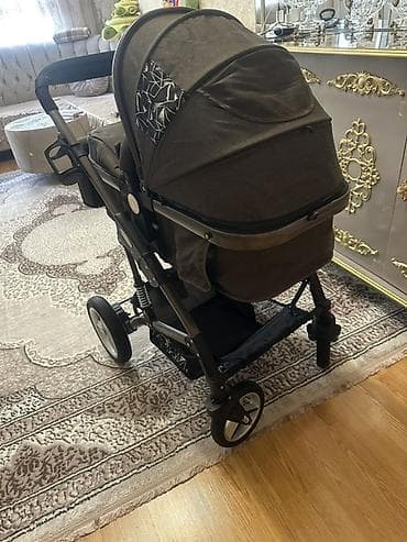 uşaq kaleska: 2-i 1-də araba — 2