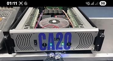 CA20 güc gücləndiricisi - İki kanallı professional power amplifier -