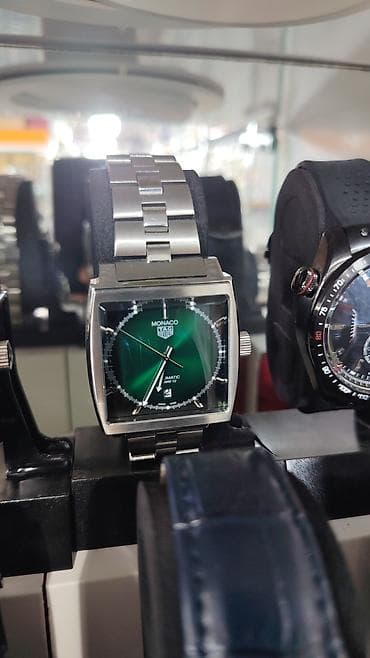 TAG Heuer Monaco avtomatik kişi saatları - Korpus: kvadrat formada — 1