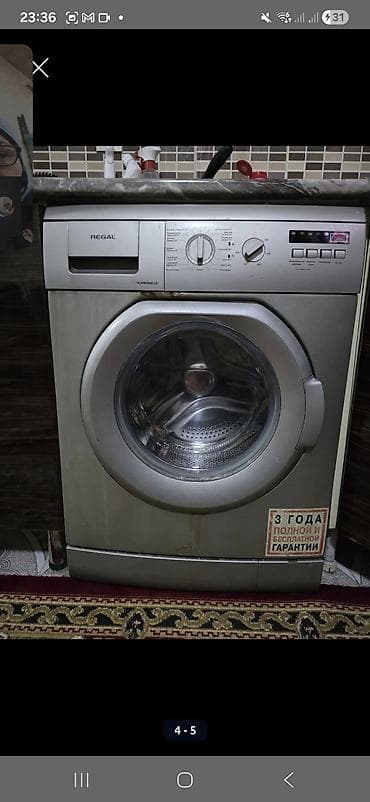 REGAL avtomat paltaryuyan maşın - Ön yükləməli, paslanmayan metal