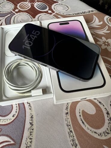 iphone 15 pro max: IPhone 14 Pro, 256 GB, Deep Purple, Face ID — 4