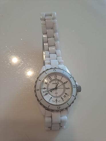 patek phlippe saat: İşlənmiş, Qol saatı, Chanel, rəng - Ağ — 1