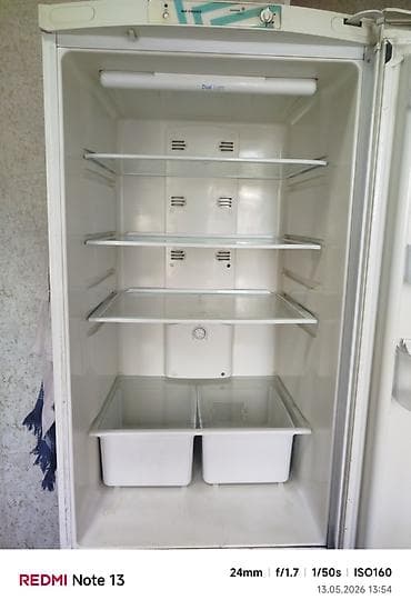 işlənmiş xaladelnik: İşlənmiş 2 qapılı Indesit Soyuducu Satılır, rəng - Ağ — 5
