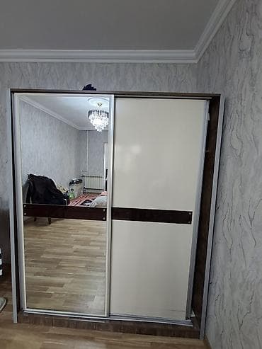 cugun tava: 2 qapılı, Güzgülü, Taxta, Kupe, Düz dolab — 1