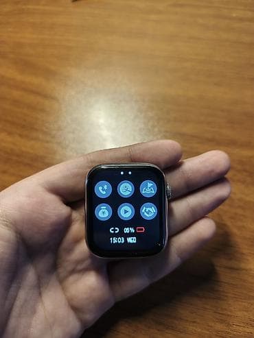 agilli saat: İşlənmiş, Smart saat, Smart, Sensor ekran, rəng - Qara — 6