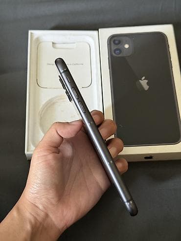 telefonlar sumqayit: IPhone 11, 128 GB, Qara, Face ID — 3