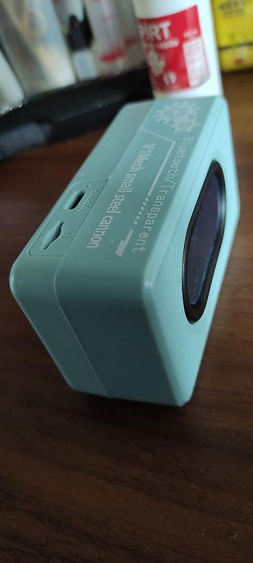 Musiqi mərkəzləri: Mini Bluetooth dinamik – V1 Mech “small steel cannon” - Kompakt — 5