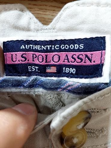 şort: Şort, Us Polo Assn, L, rəng - Bej — 3