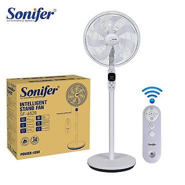 "Sonifer 6528" Ventilyator 3 Sürət Ayarlı 7 Fırlanan Bıçaq 45VT