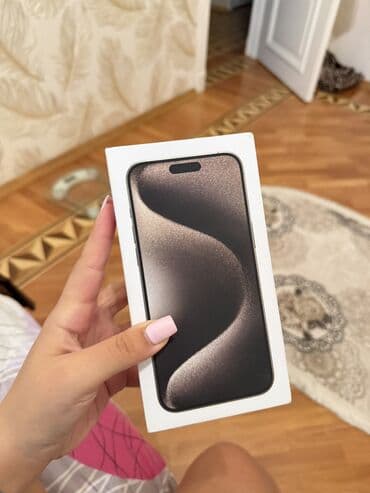 200 manata telefonlar: IPhone 15 Pro Max, 512 GB, Natural Titanium, Face ID — 8