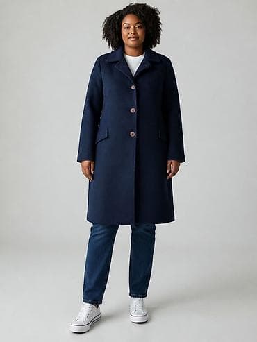 zara jeans: Qadınlar üçün 2 parçalı üst geyim dəsti 1) Klasik palto - Rəng: tünd — 2