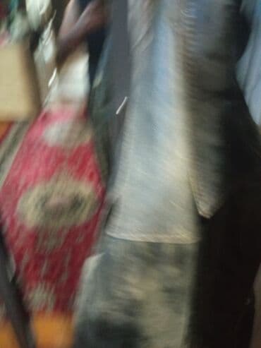 Plaşlar: HUGO BOSS kişi dəri gödəkcə - Material: qalın, təbii dəri — 10