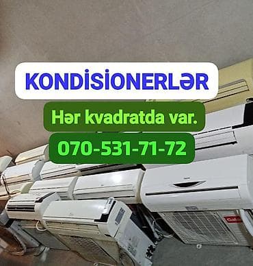 İkinciəl kondisionerlərin satışı. Hər kvadratda əla vəziyyətdə — 1