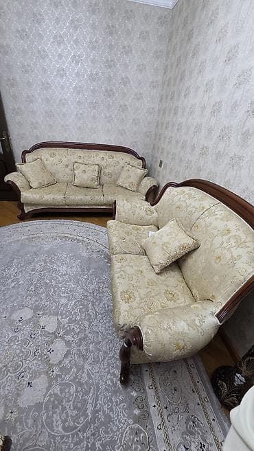 divan kreslo: Klassik divan, Divan, Bazasız, Açılmayan — 2