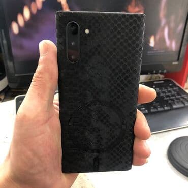 Samsung: Samsung Note 10, 256 GB, rəng - Qara, Barmaq izi — 2