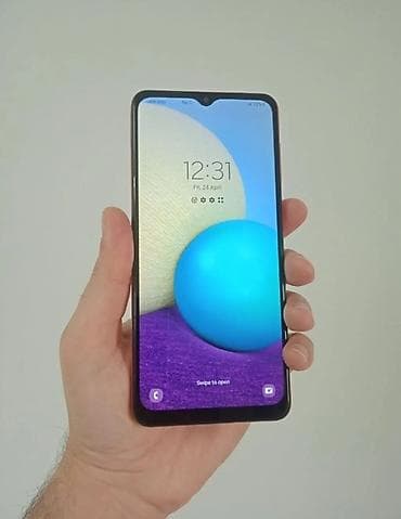 telefon samsug: Samsung Galaxy A02, 32 GB, rəng - Qırmızı, İki sim kartlı — 2